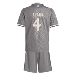 Real Madrid David Alaba #4 Tredje Kläder Barn 2024-25 Kortärmad (+ Korta byxor)